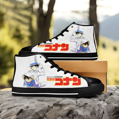 Detective Conan Case Closed Custom High Top Sneakers Shoes