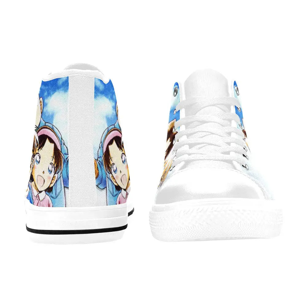 Detective Conan Case Closed Custom High Top Sneakers Shoes