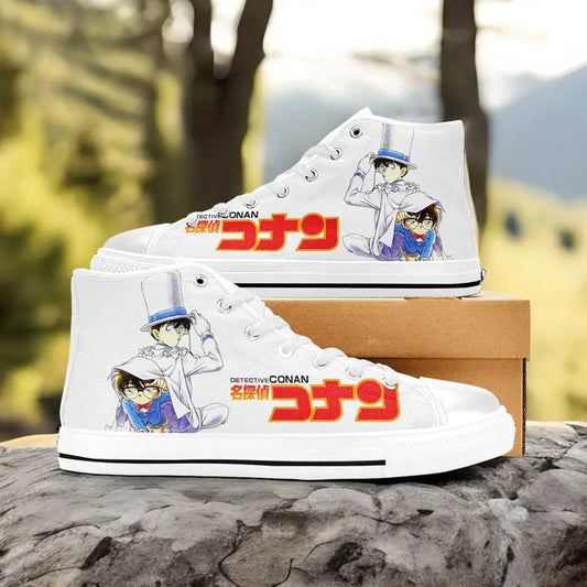 Detective Conan Case Closed Custom High Top Sneakers Shoes