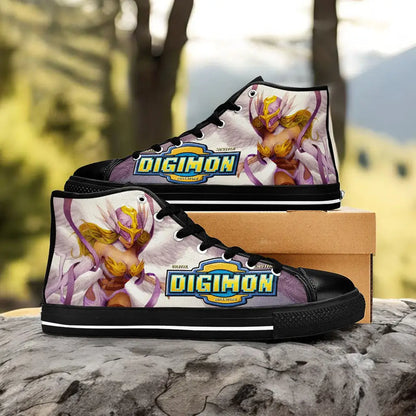 Digimon Adventure Angewomon Custom High Top Sneakers Shoes