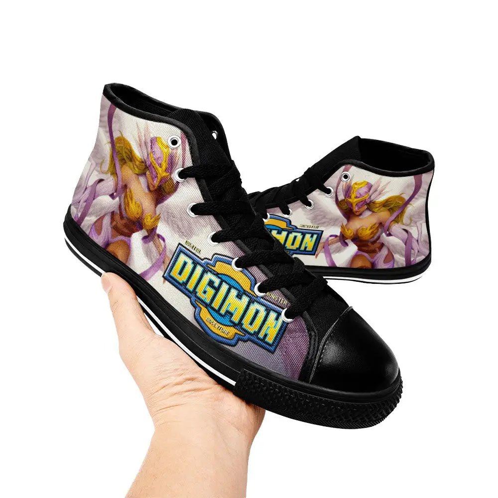 Digimon Adventure Angewomon Custom High Top Sneakers Shoes