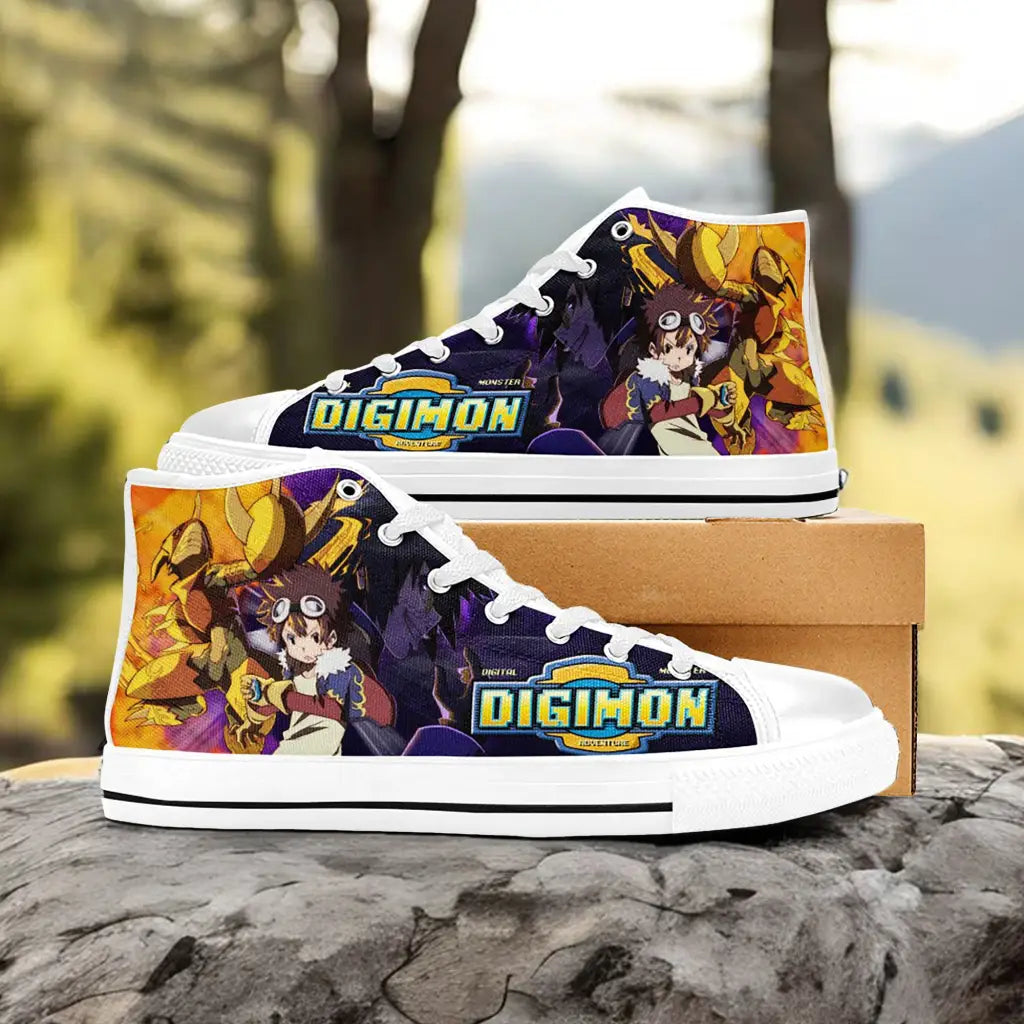Digimon Adventure Custom High Top Sneakers Shoes