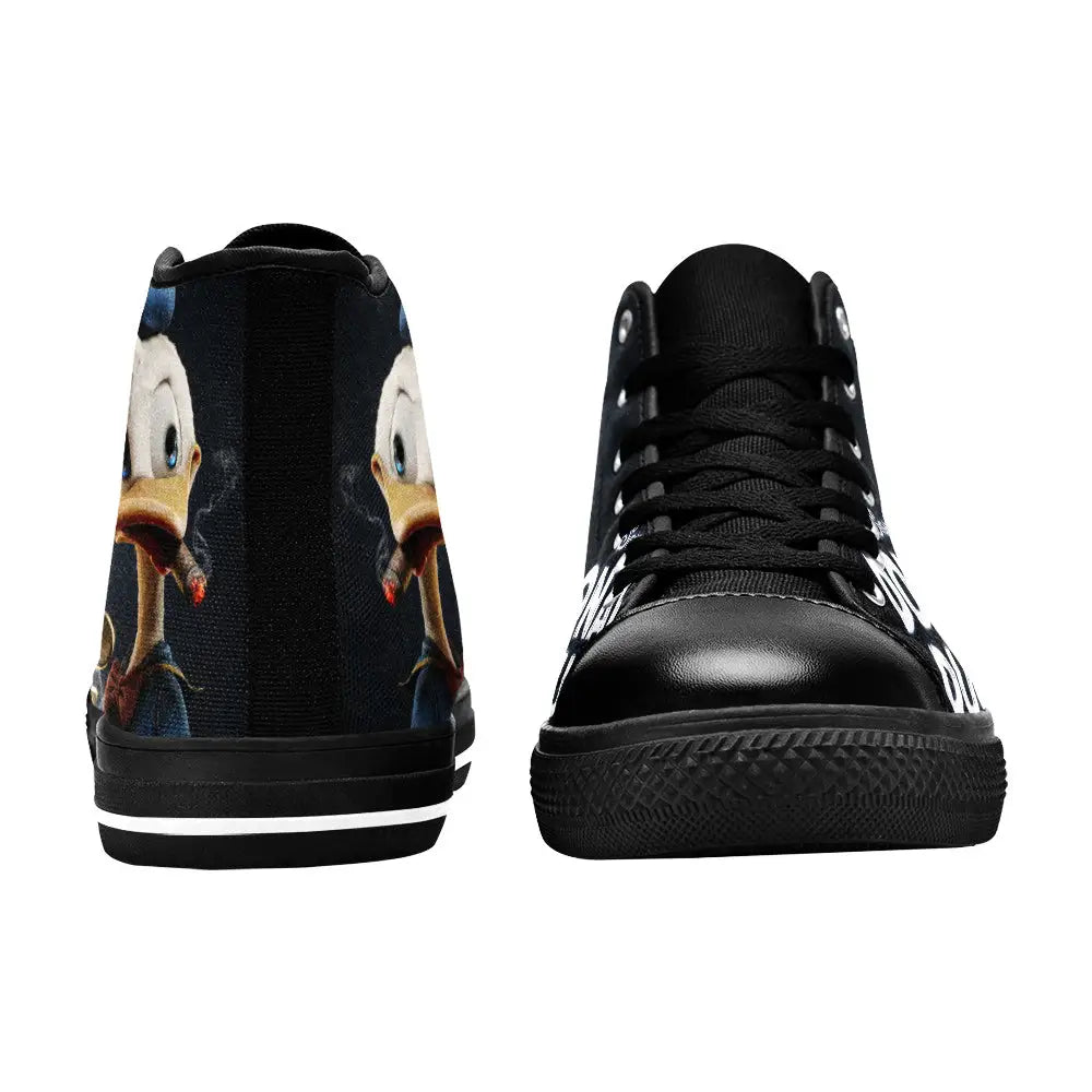 Donald Duck Custom High Top Sneakers Shoes