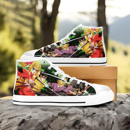 Dr Stone Wars Kingdom of Science Custom High Top Sneakers Shoes