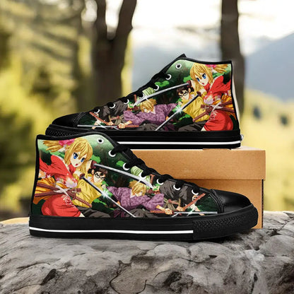 Dr Stone Wars Kingdom of Science Custom High Top Sneakers Shoes