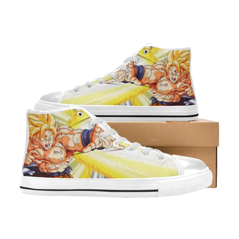 Dragon Ball Z Goku Ultra instinct Shoes High Top Sneakers