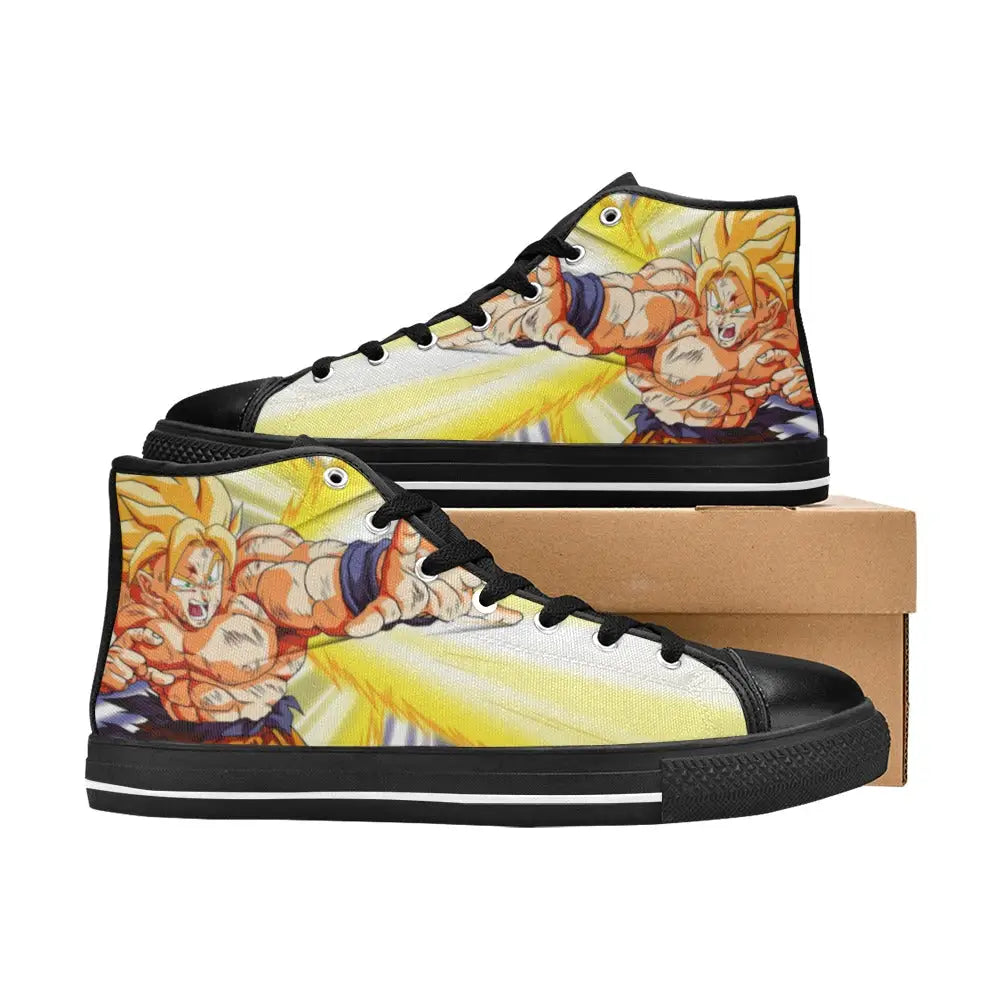 Dragon Ball Z Goku Ultra instinct Shoes High Top Sneakers