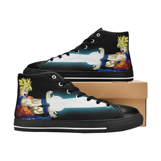 Dragon Ball Z Son Goku Kamehameha Shoes High Top Sneakers