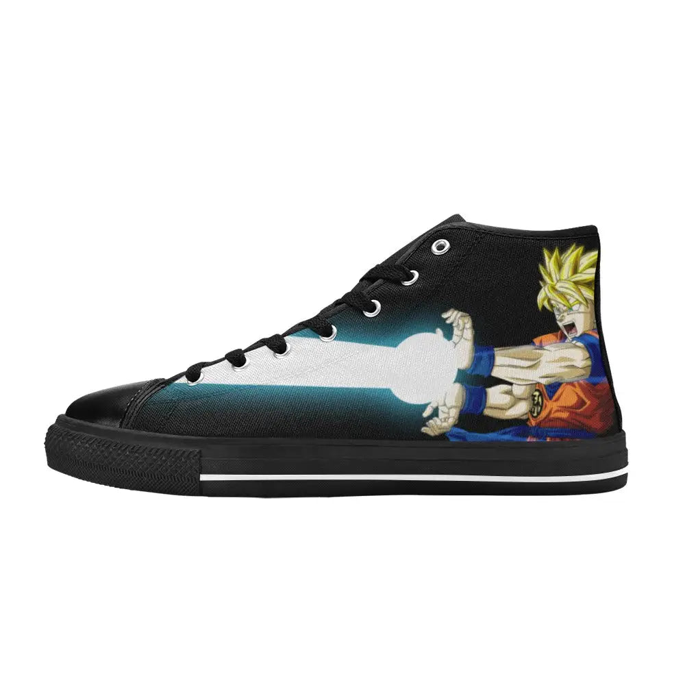 Dragon Ball Z Son Goku Kamehameha Shoes High Top Sneakers