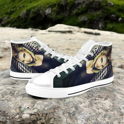 Dragon Ball Z Super Android 18 Shoes High Top Sneakers