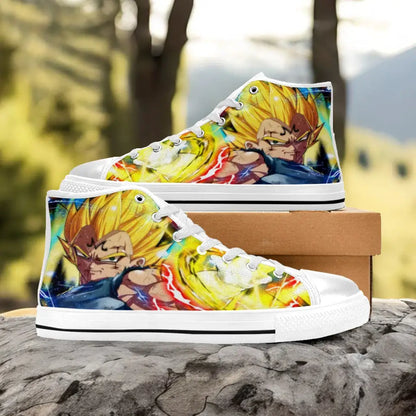 Dragon Ball Z Super Bejita Vegeta Majin Shoes High Top Sneakers