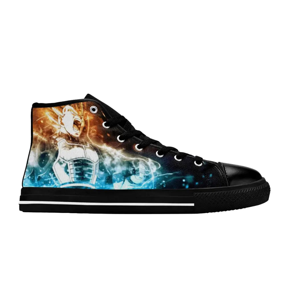 Dragon ball Z Super Vegeta Bejita Shoes High Top Sneakers