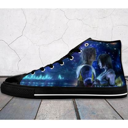 Final Fantasy X Shoes High Top Sneakers