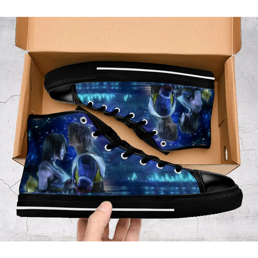 Final Fantasy X Shoes High Top Sneakers