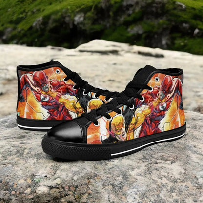 Flash Justice League Custom High Top Sneakers Shoes