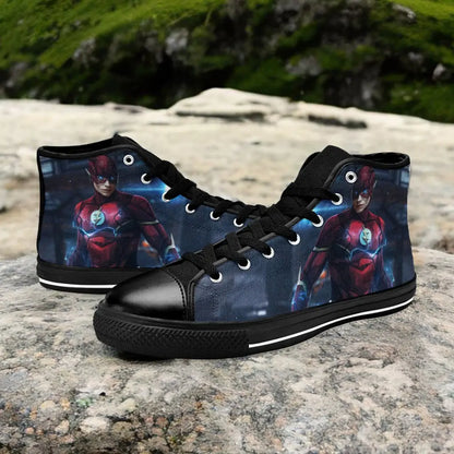 Flash Justice League Custom High Top Sneakers Shoes