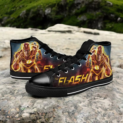 Flash Justice League Custom High Top Sneakers Shoes