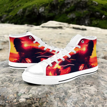 Flash Justice League Custom High Top Sneakers Shoes