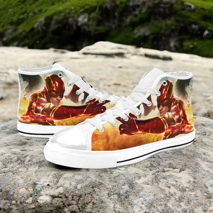 Flash Justice League Custom High Top Sneakers Shoes