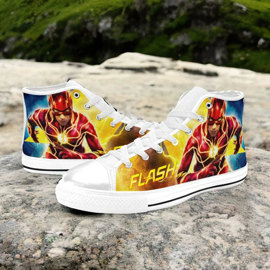 Flash Justice League Custom High Top Sneakers Shoes