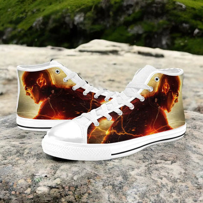 Flash Justice League Custom High Top Sneakers Shoes