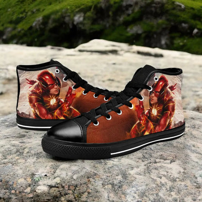 Flash Justice League Custom High Top Sneakers Shoes