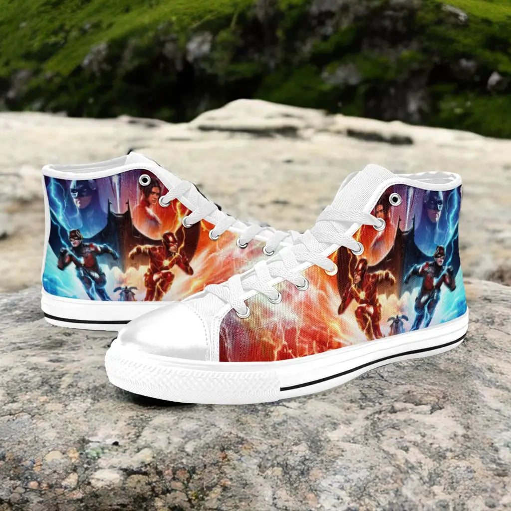 Flash Justice League Custom High Top Sneakers Shoes