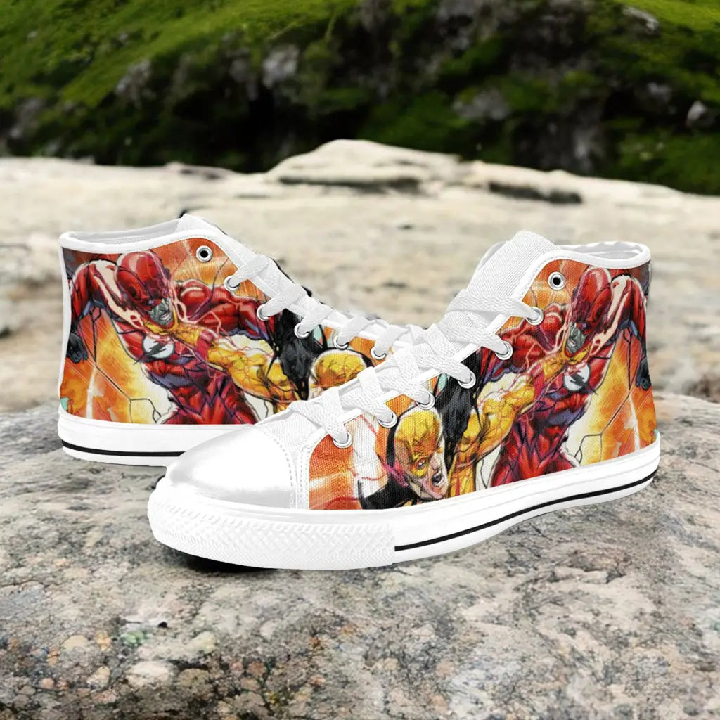 Flash Justice League Custom High Top Sneakers Shoes