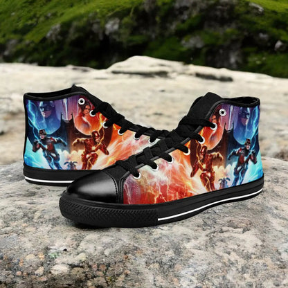 Flash Justice League Custom High Top Sneakers Shoes