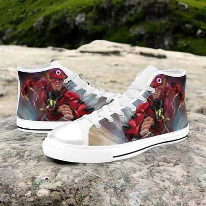 Flash Justice League Custom High Top Sneakers Shoes