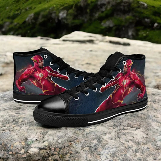 Flash Justice League Custom High Top Sneakers Shoes