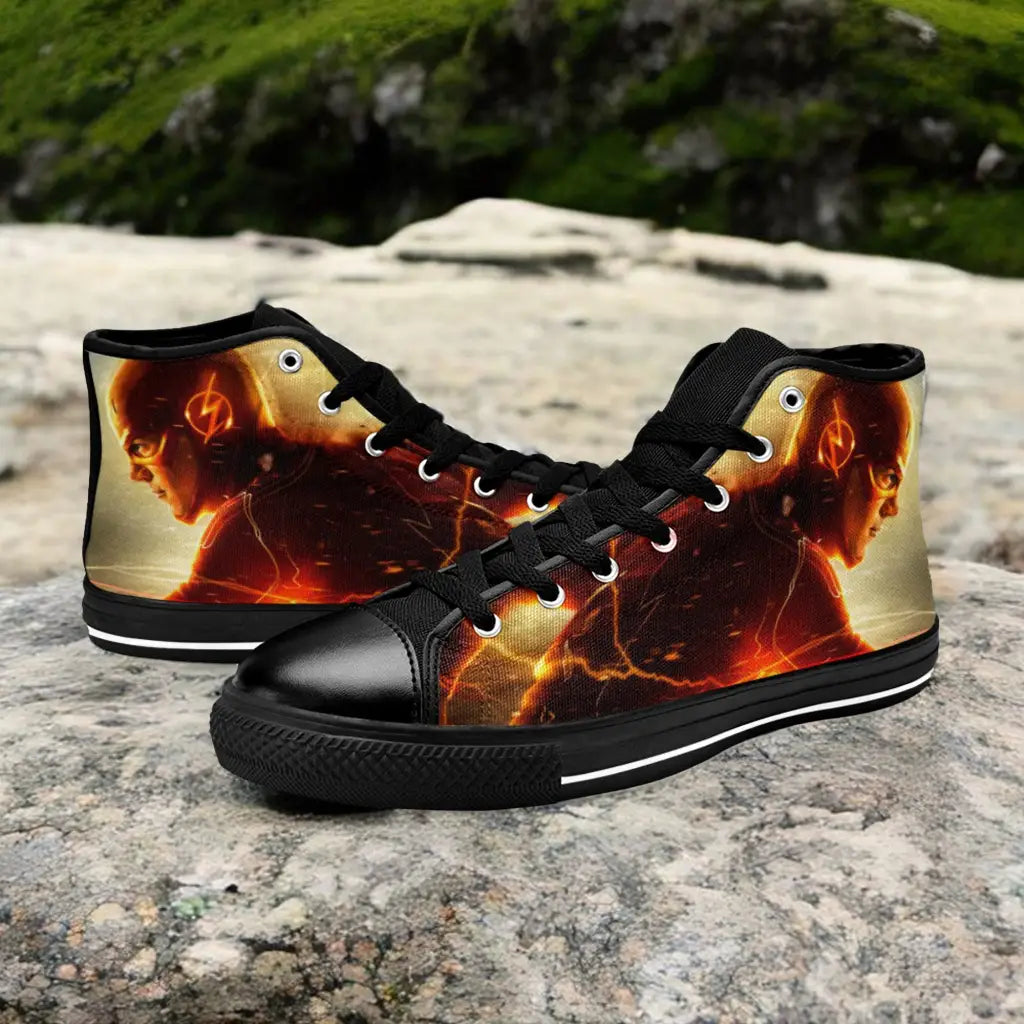 Flash Justice League Custom High Top Sneakers Shoes