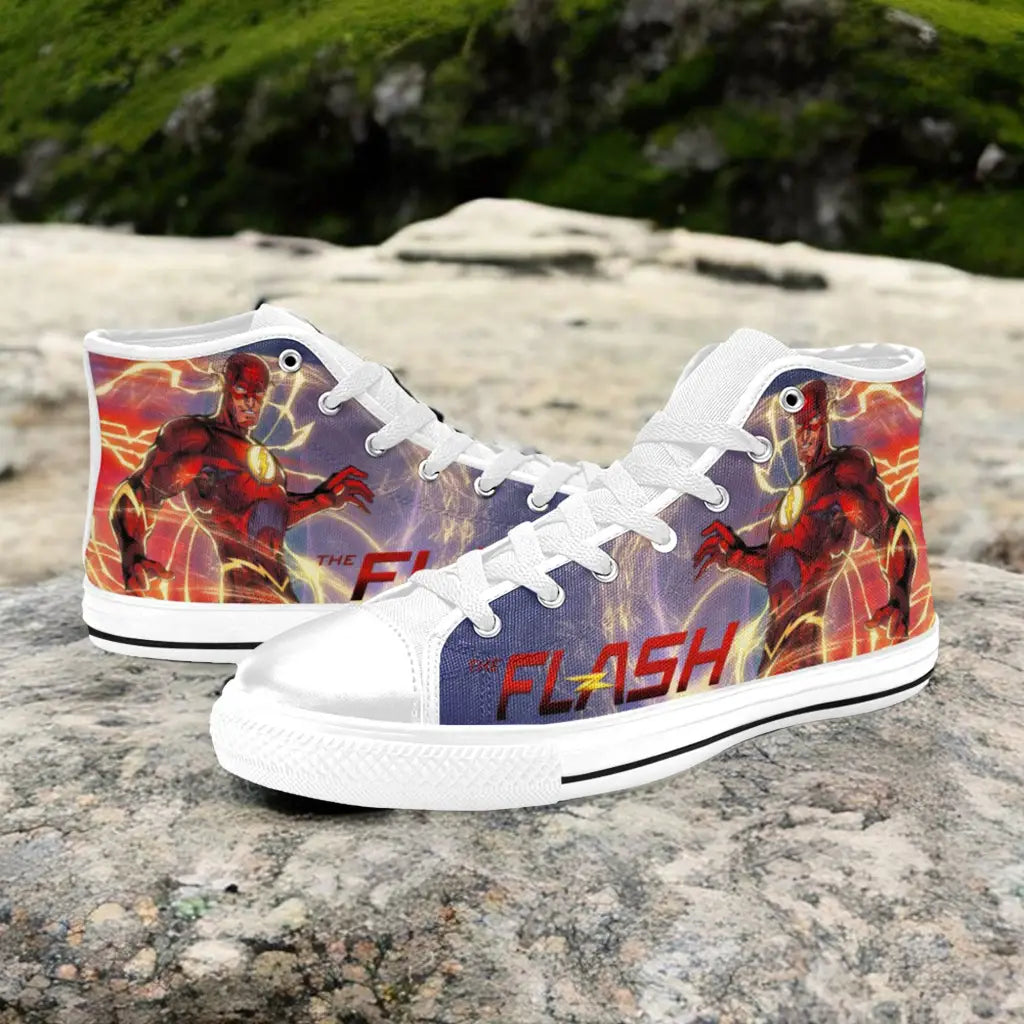 Flash Justice League Custom High Top Sneakers Shoes