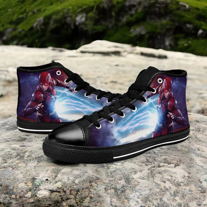 Flash Justice League Custom High Top Sneakers Shoes