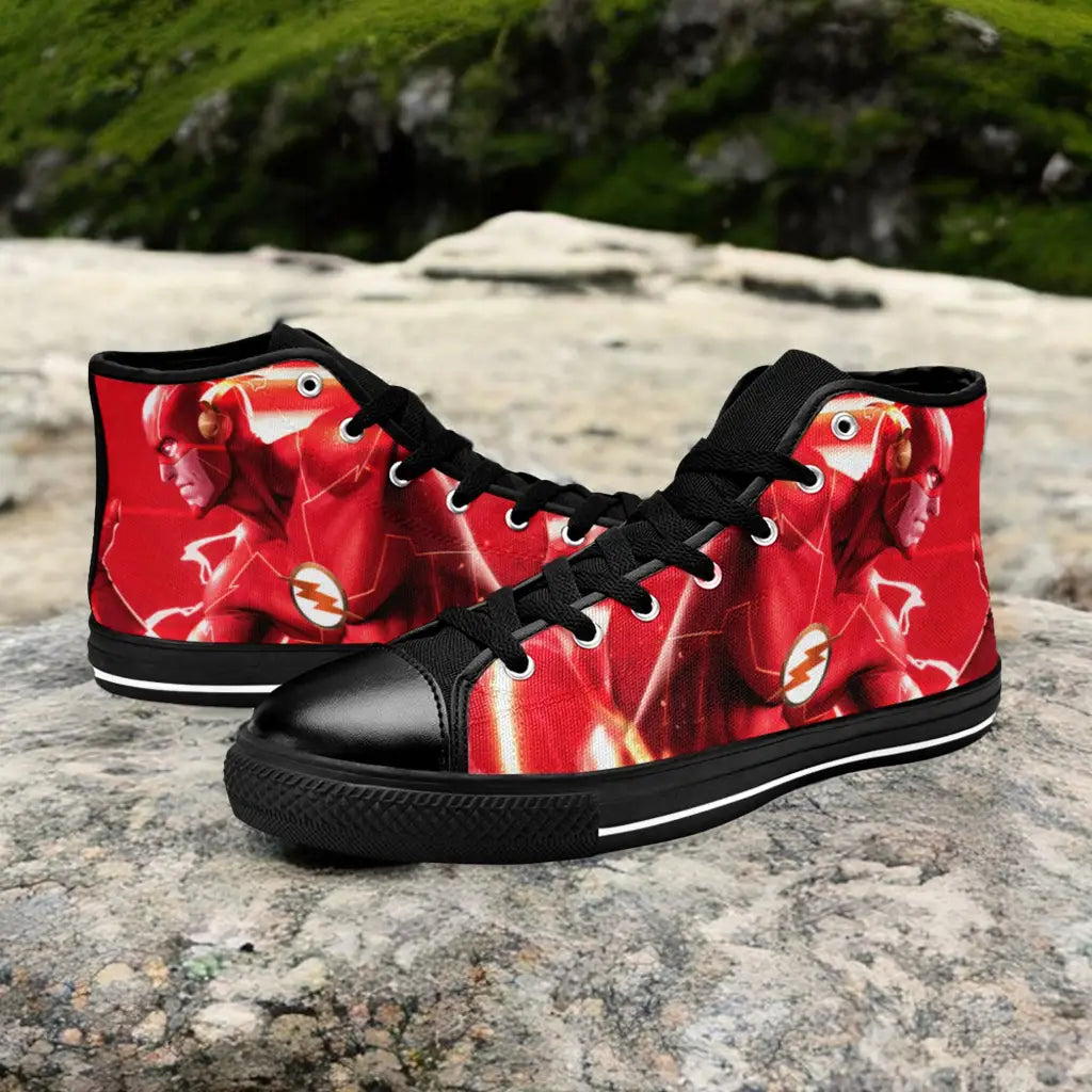 Flash Justice League Custom High Top Sneakers Shoes