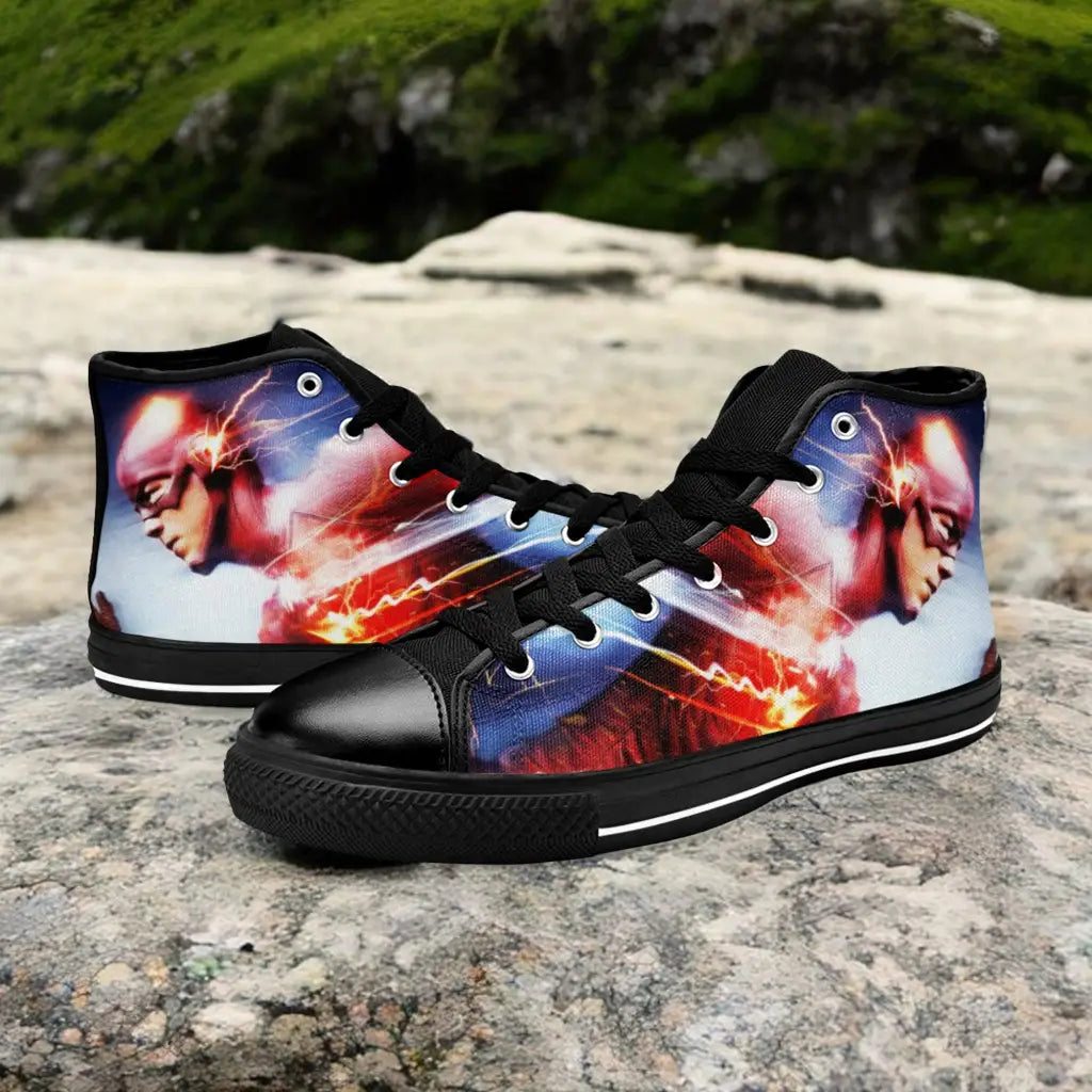 Flash Justice League Custom High Top Sneakers Shoes