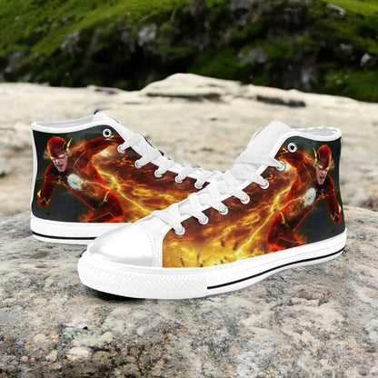 Flash Justice League Custom High Top Sneakers Shoes