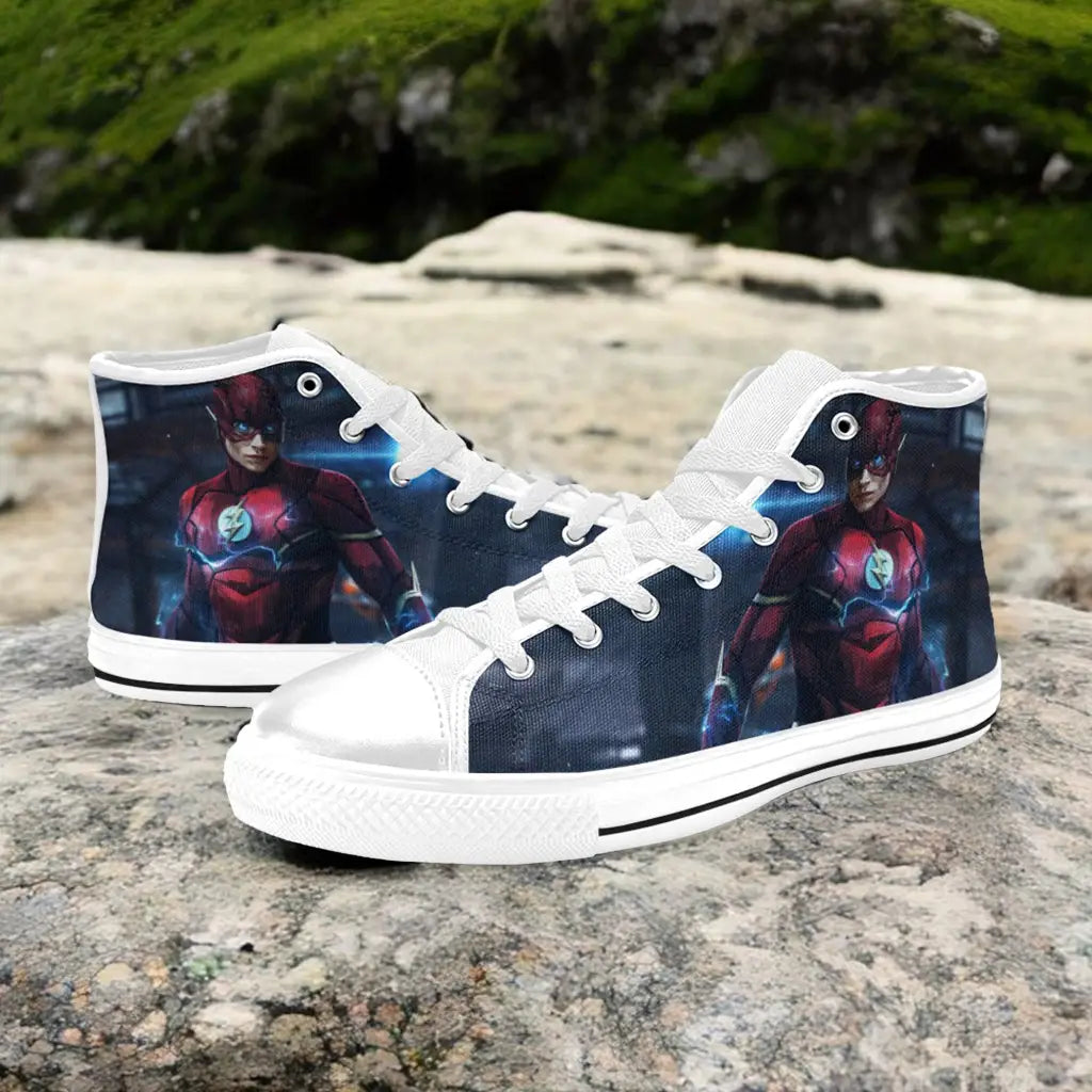 Flash Justice League Custom High Top Sneakers Shoes