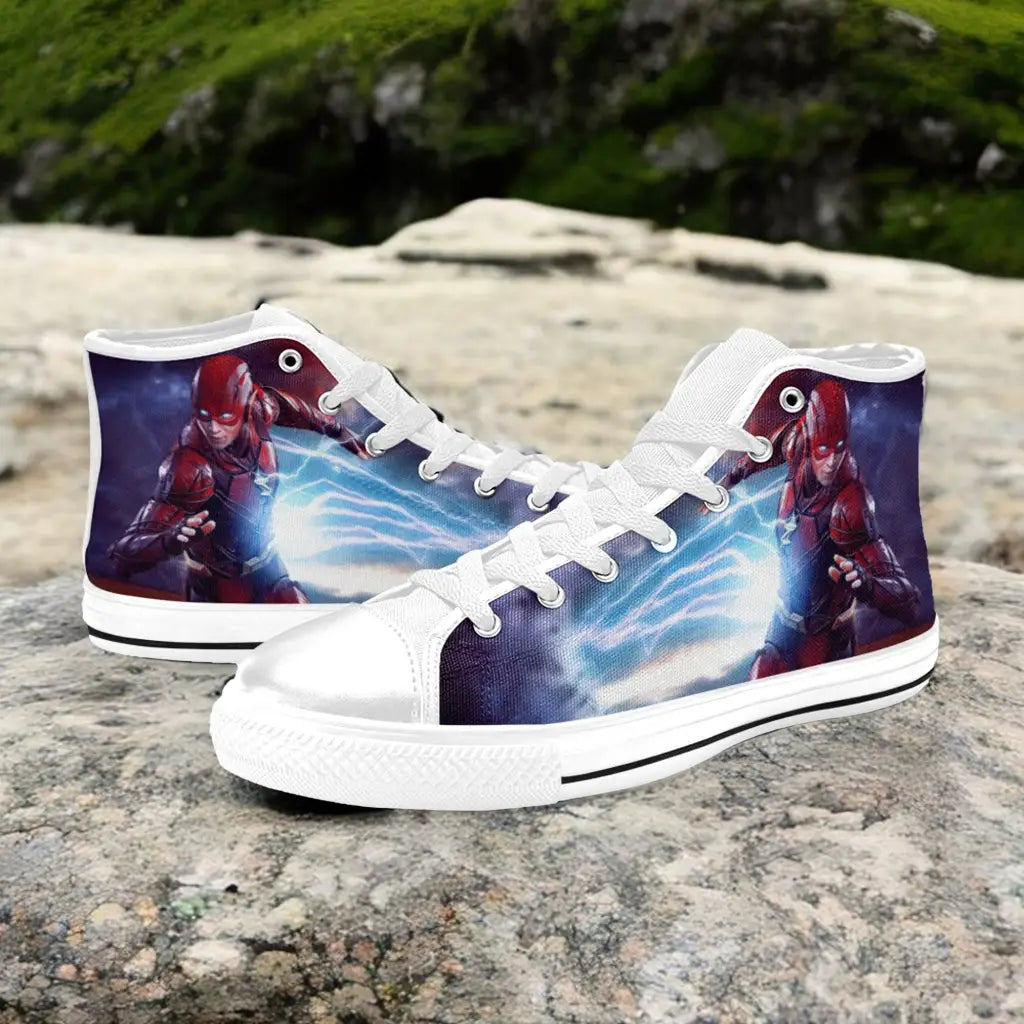 Flash Justice League Custom High Top Sneakers Shoes