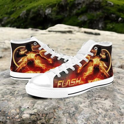 Flash Justice League Custom High Top Sneakers Shoes