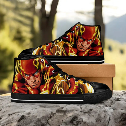 Flash Justice League Custom High Top Sneakers Shoes