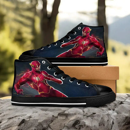 Flash Justice League Custom High Top Sneakers Shoes