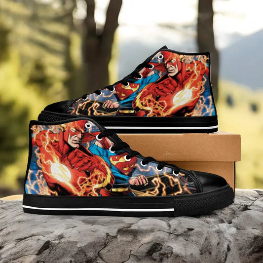 Flash Justice League Custom High Top Sneakers Shoes