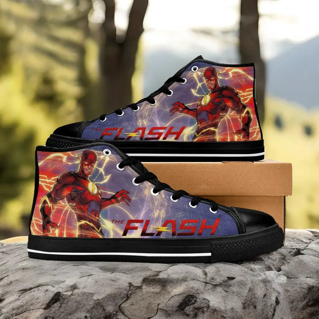 Flash Justice League Custom High Top Sneakers Shoes