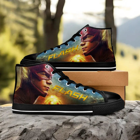 Flash Justice League Custom High Top Sneakers Shoes