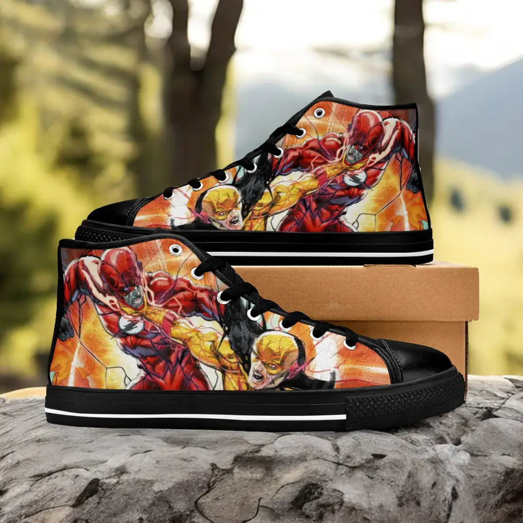 Flash Justice League Custom High Top Sneakers Shoes