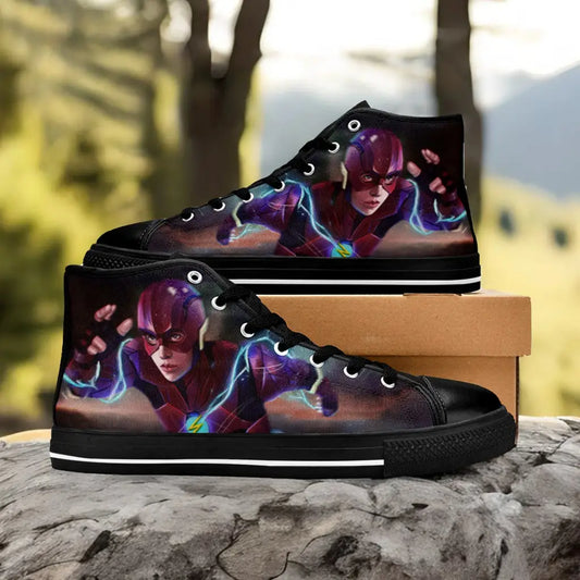 Flash Justice League Custom High Top Sneakers Shoes