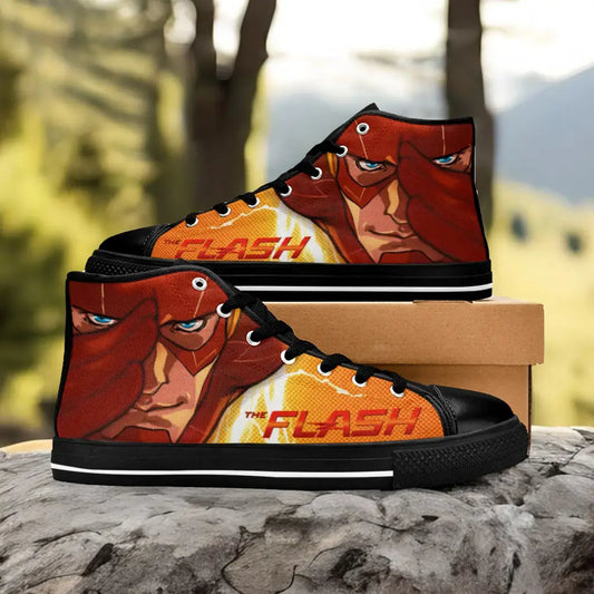 Flash Justice League Custom High Top Sneakers Shoes