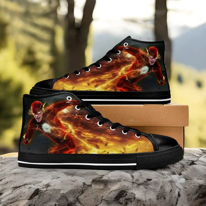 Flash Justice League Custom High Top Sneakers Shoes