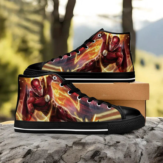 Flash Justice League Custom High Top Sneakers Shoes